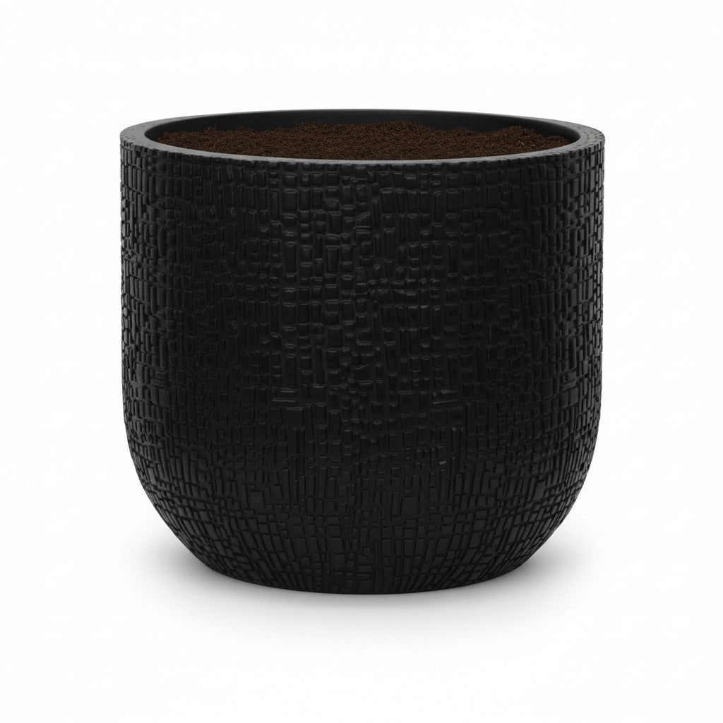 Capi Nature Skin Pot Bol Antraciet - D17cm - H15cm