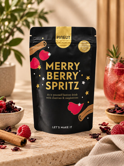 Mocktail Special | Merry Berry Spritz | Pouchbag