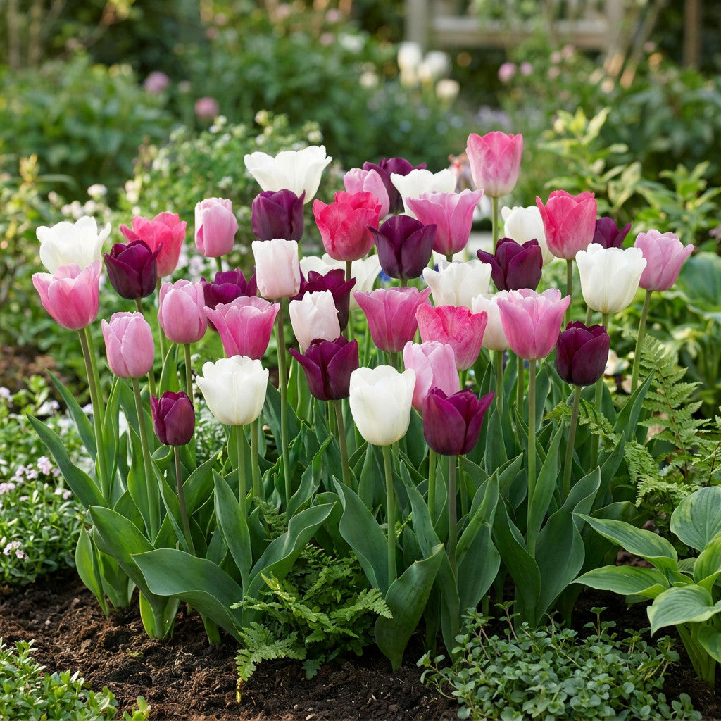 24x Tulipa Pastel mix - Pastel tulp mix - Diversen - Voorjaarsbloeier - Bolmaat 11/12 | productafbeelding 6