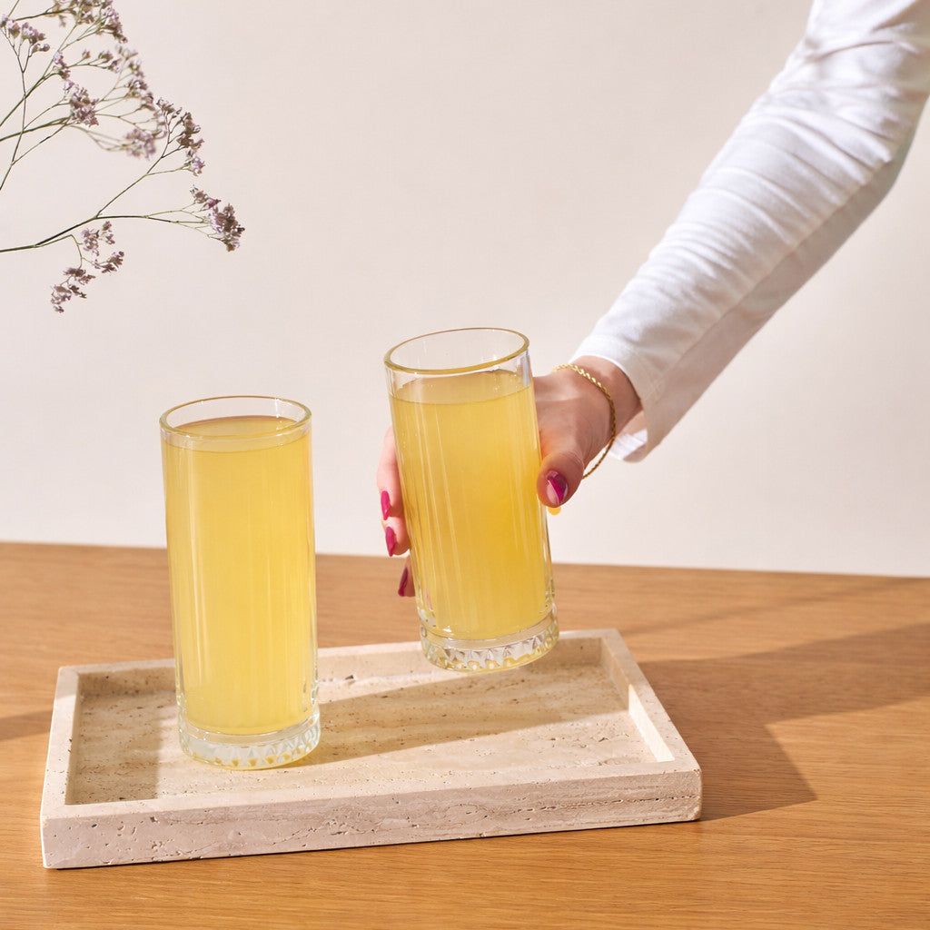 Longdrink glazen | Set van 4 | productafbeelding 2