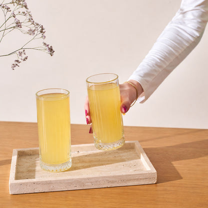 Longdrink glazen | Set van 4 | productafbeelding 2