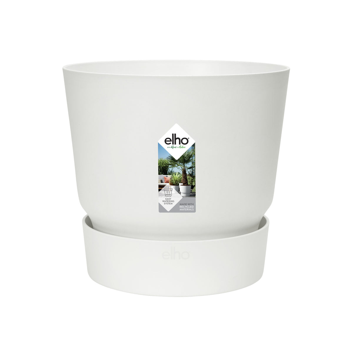 Pot elho Greenville Round wit - D18 x H17 | productafbeelding 2