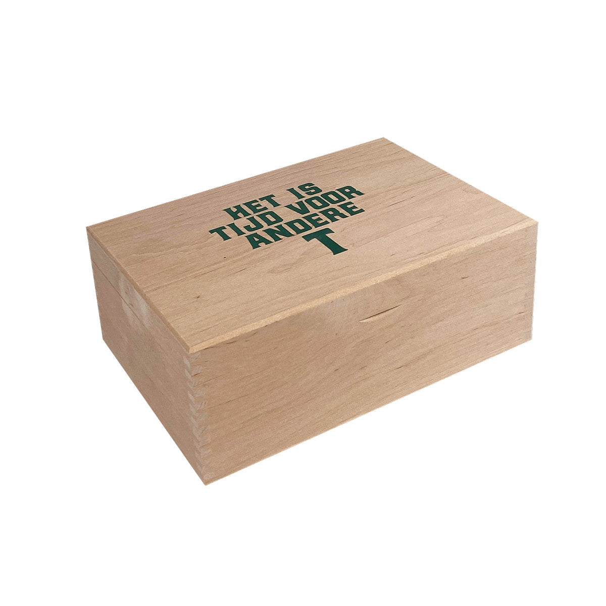 Gevulde Theedoos 6-vaks naturel | productafbeelding 2