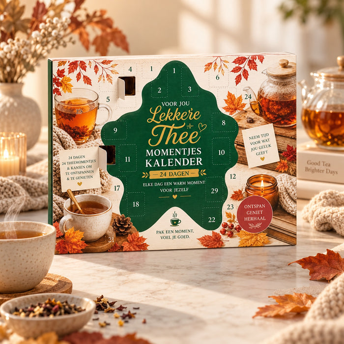 Herfst Thee Momentjes Kalender 24 dagen genieten