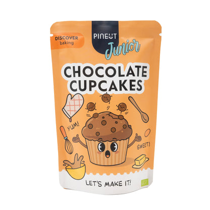 Chocolate cupcakes mix | Pineut Junior | BIO | productafbeelding 3