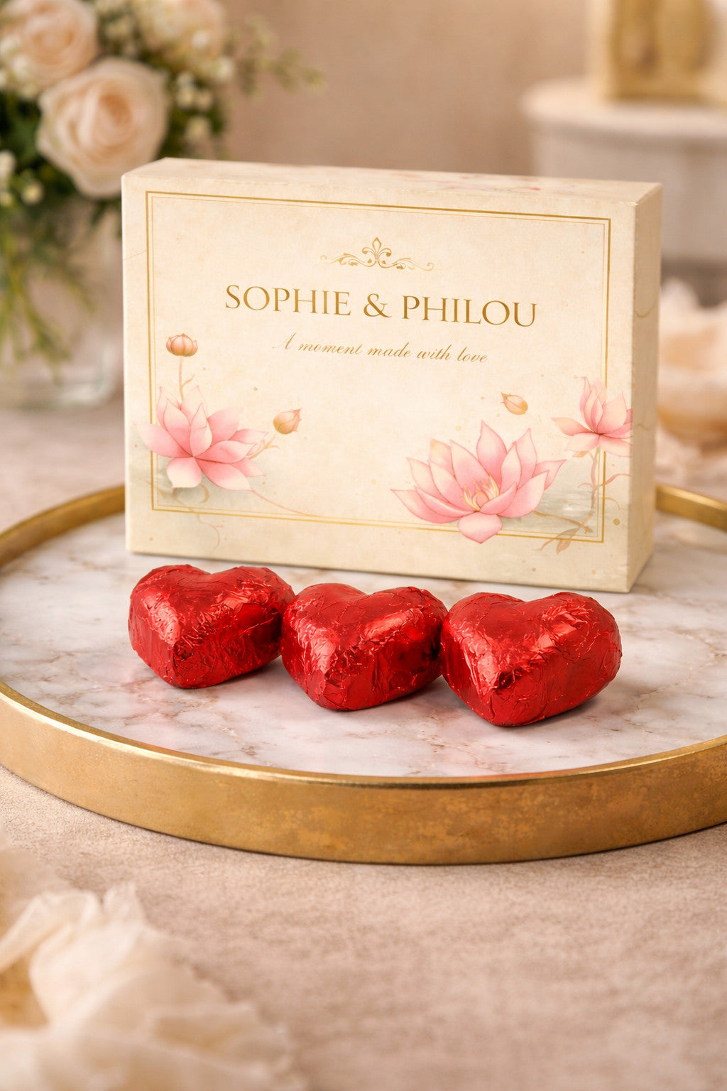 Sweet Hearts Dag van de Zorg sophie- Philou Chocolade | productafbeelding 3