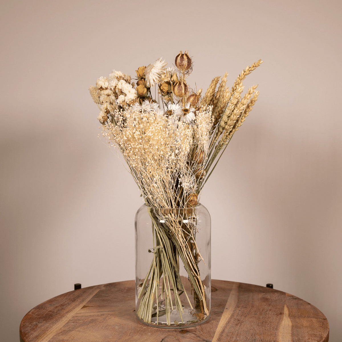 Droogbloemen Field Bouquet Natural - Ø15cm - ↕35cm | productafbeelding 3