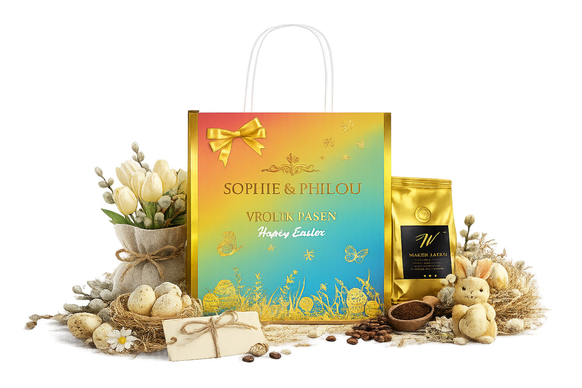 Bedrukt Sophie & Philou Paastasje All-over Design (50 stuks) | productafbeelding 2