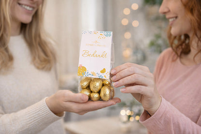 Sophie & Philou Bedankt Chocolade Paaseitjes | Mokka | productafbeelding 3