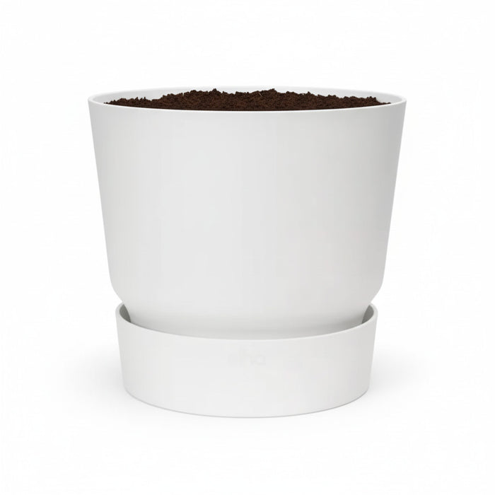 Elho greenville round white - D20cm