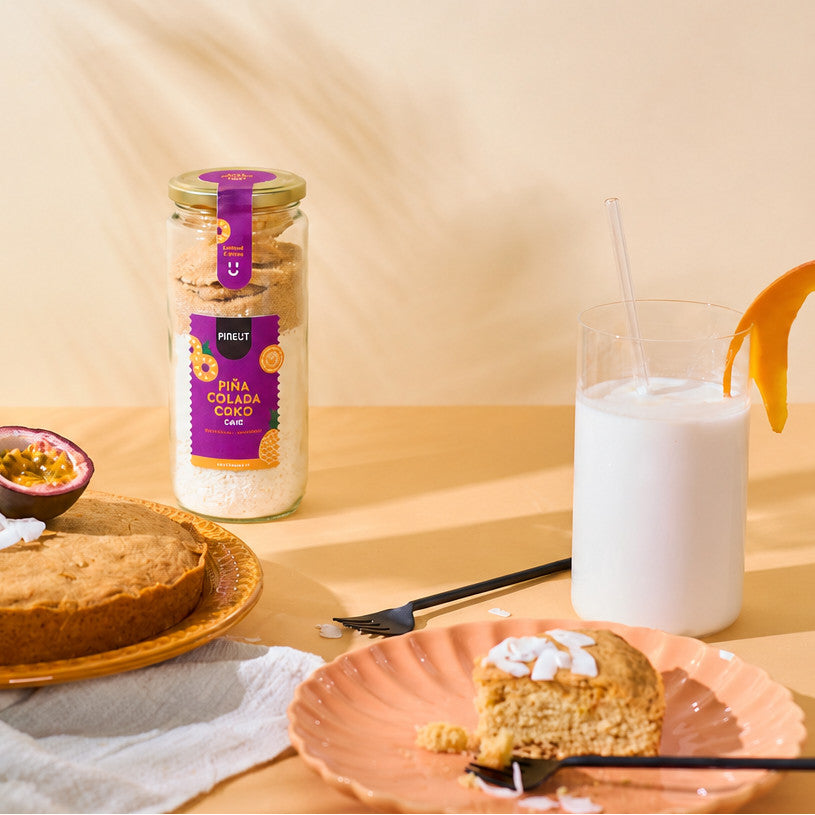 Piña Colada Cake | Cakemix met Ananas & Kokos | productafbeelding 4