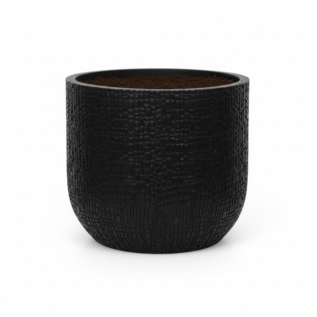 Capi Nature Skin Pot Bol Antraciet - D14cm - 13cm