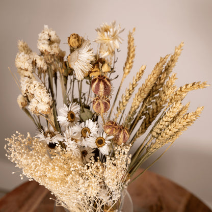 Droogbloemen Field Bouquet Natural - Ø15cm - ↕35cm | productafbeelding 4