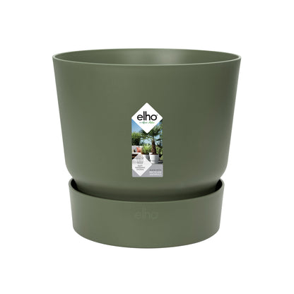 Pot elho Greenville Round groen - D30 x H28 | productafbeelding 2