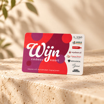 Wijn Cadeaukaart  | Keuze uit 400+ Wijnen