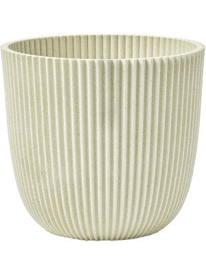 Capi Pot Nature Groove Made With Zaagsel Beige - D17cm