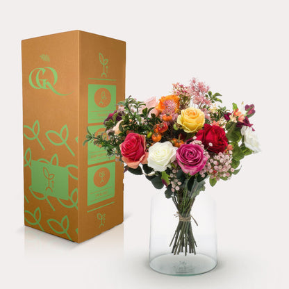 Kunstbloemen - Sophie M - Kleur Roses - 45 cm