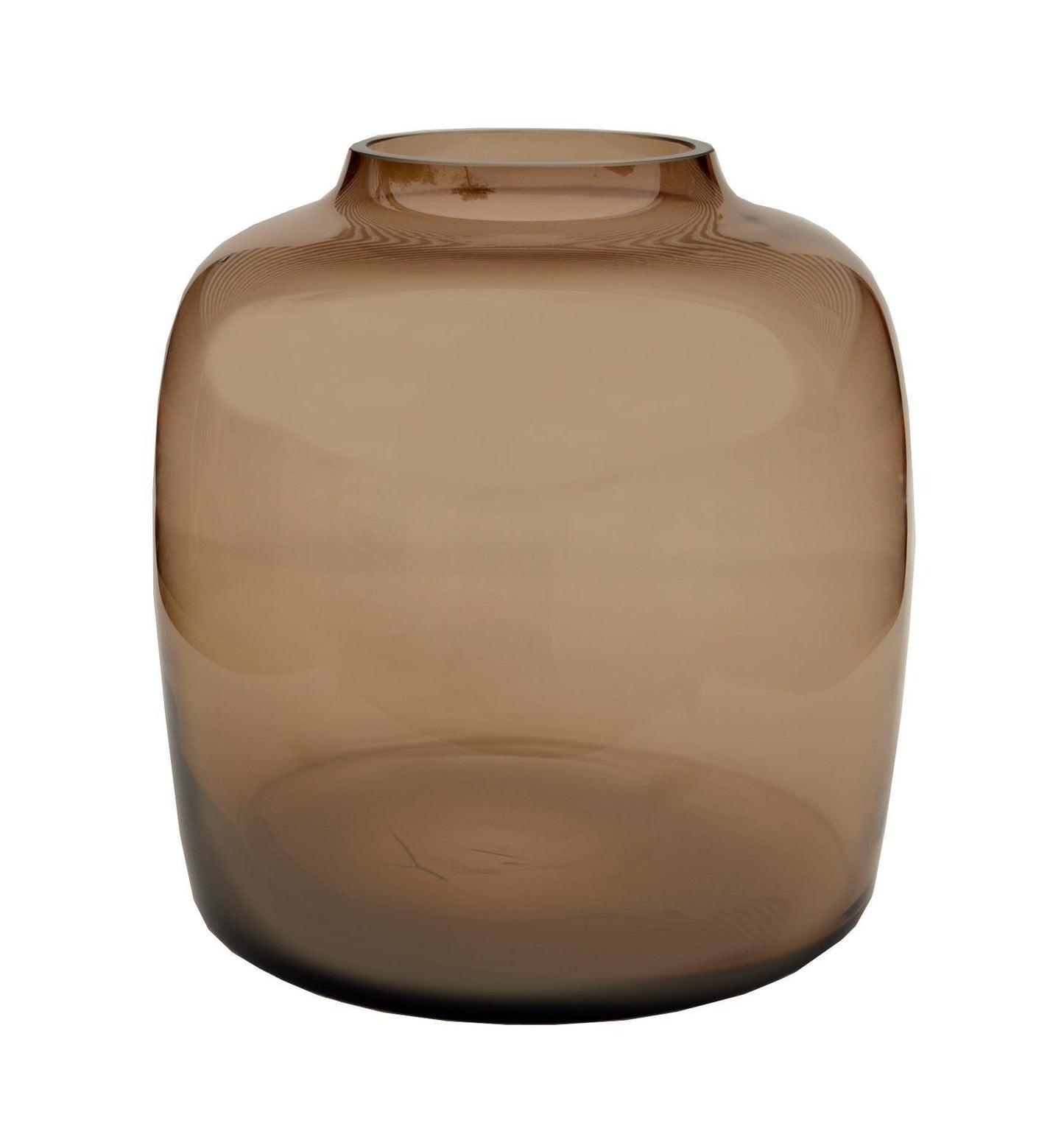 Vasenglas – M – H 25 B 25 – Bartica – Taupe