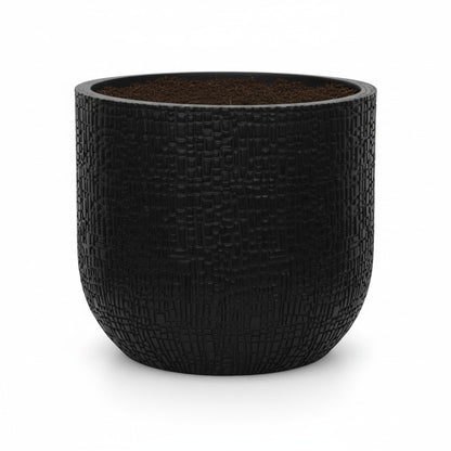 Capi Nature Skin Pot Bol Antraciet - D24cm - H21cm