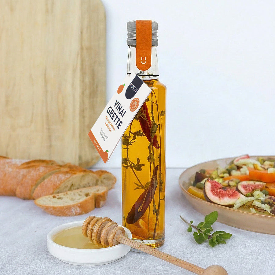Vinaigrette maken | Spaanse Peper & Sinaasappel | Pineut