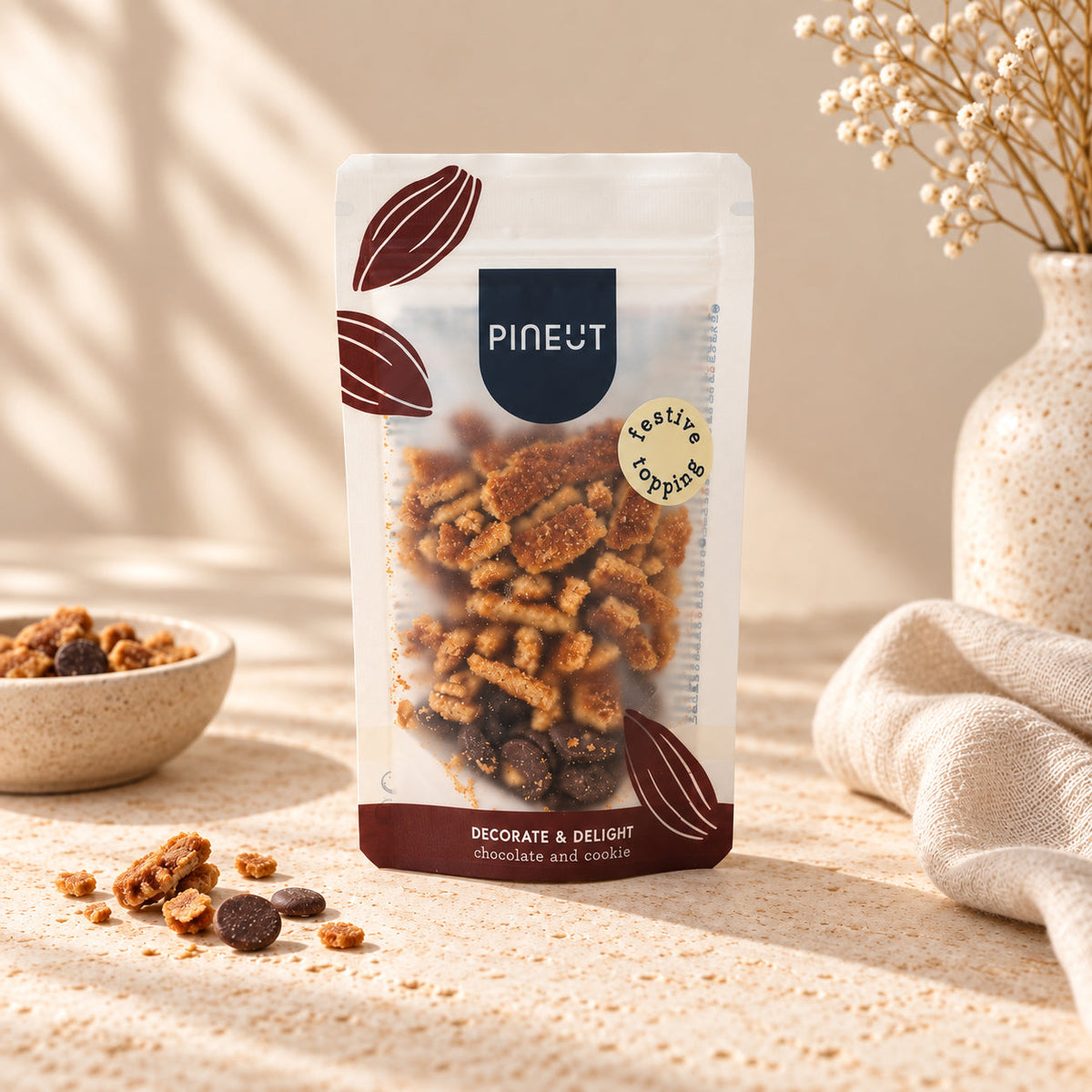 Warme chocolademelk maken | Hot choco pouch | Origineel winter cadeau van Pineut