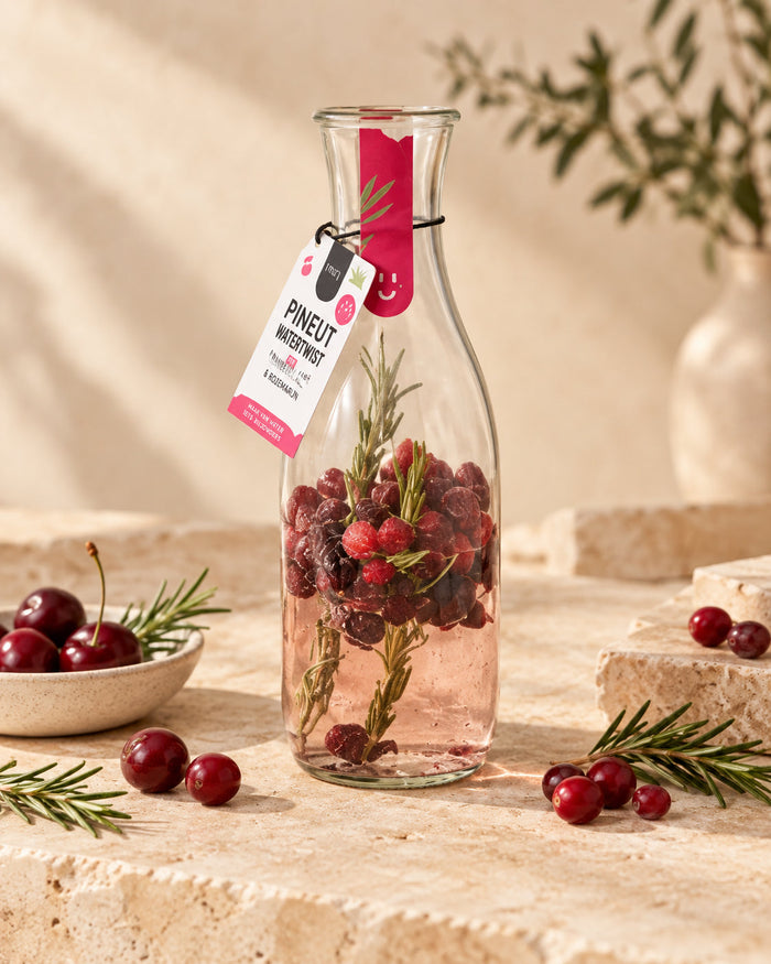 Watertwist Cranberry, Kers & Rozemarijn BIO