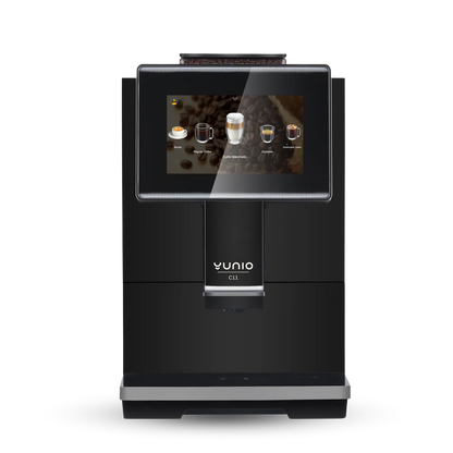 Yunio Extra C11 De Luxe koffiemachine, vooraanzicht