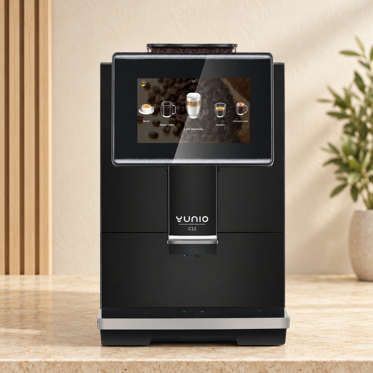 Yunio Extra De Luxe koffiemachine voor bedrijven