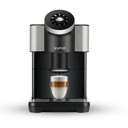 Detailweergave van de Yunio H2 zakelijke koffiemachine