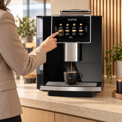 Yunio X20 koffiemachine voor zakelijk gebruik
