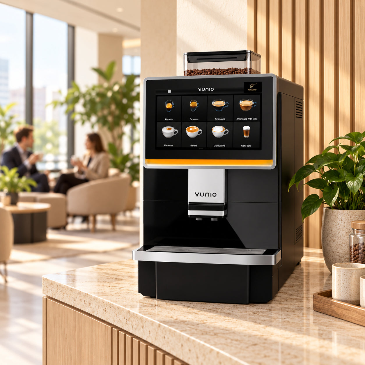 Yunio X50 professionele koffiemachine voor bedrijven
